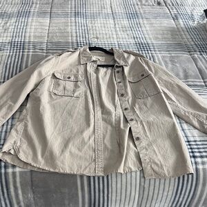 Denim & Supply Ralph Lauren Beige Button Down Shirt